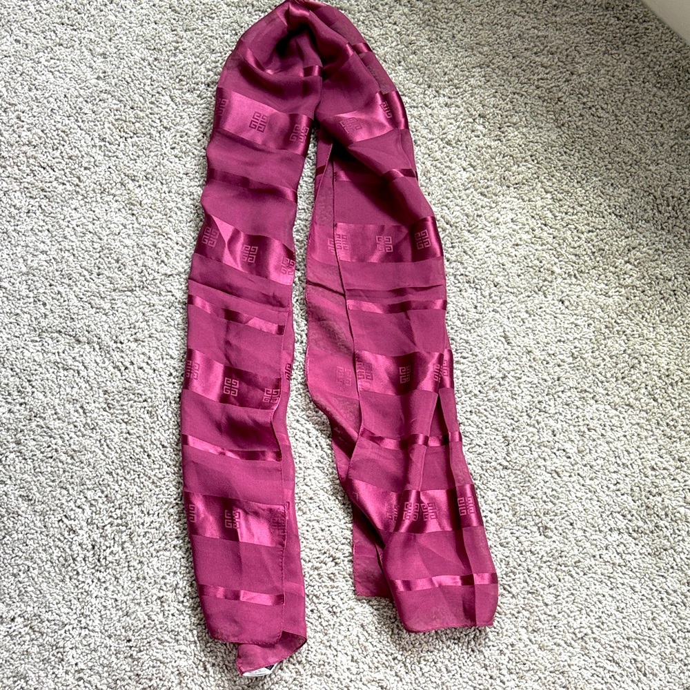 Givenchy Rich Plum Scarf